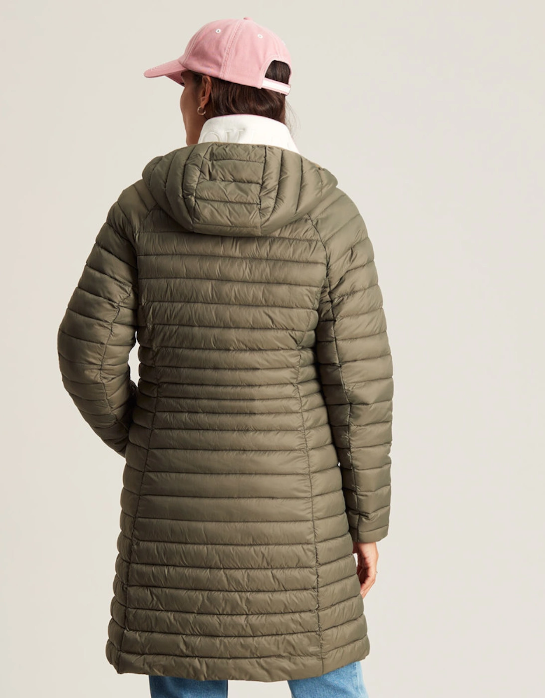 Womens Bramley Longline Padded Hooded Puffer Coat