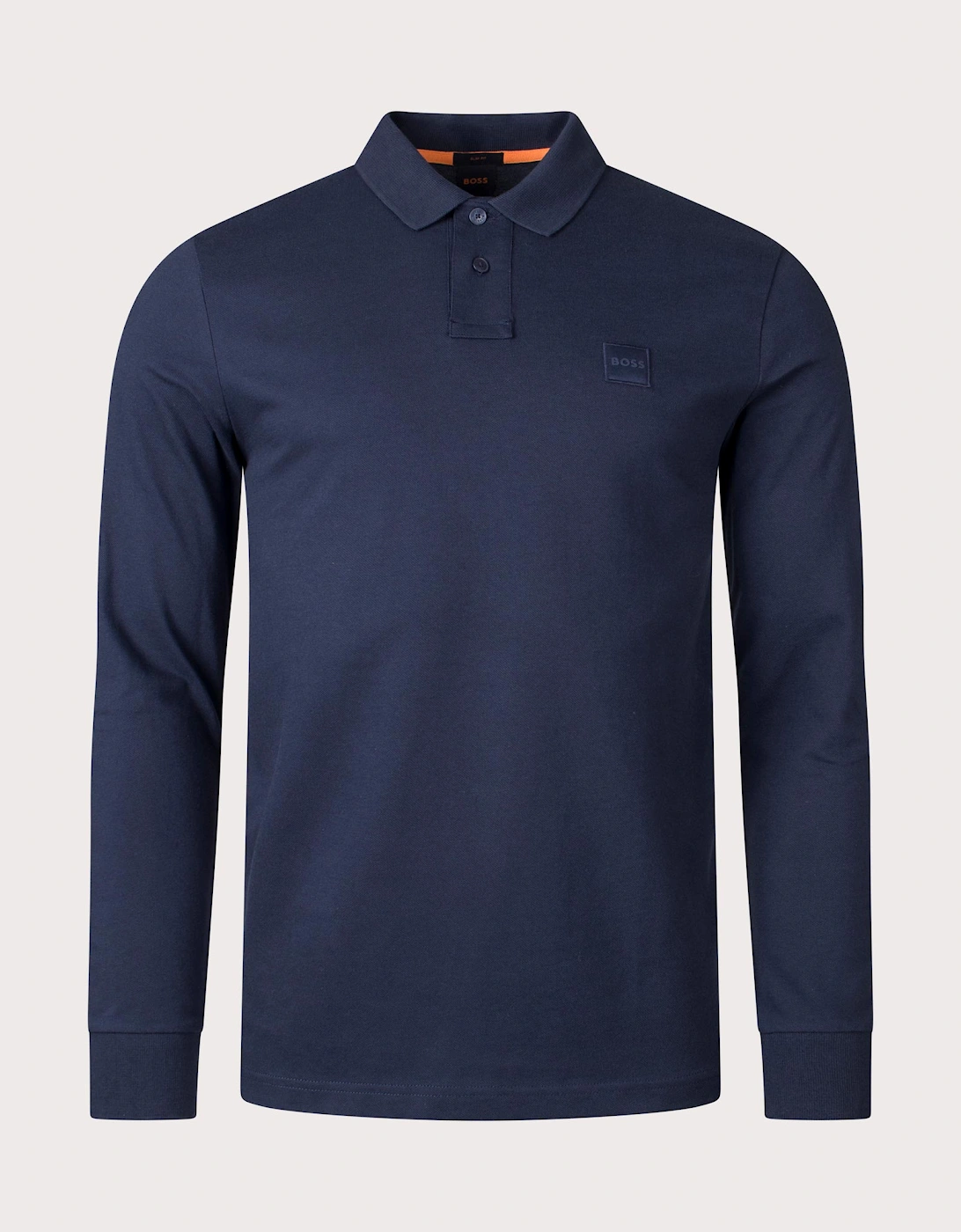 Slim Fit Passerby Long Sleeve Polo Shirt, 4 of 3