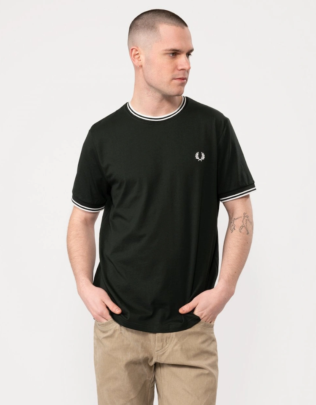 Mens Twin Tipped T-Shirt, 5 of 4
