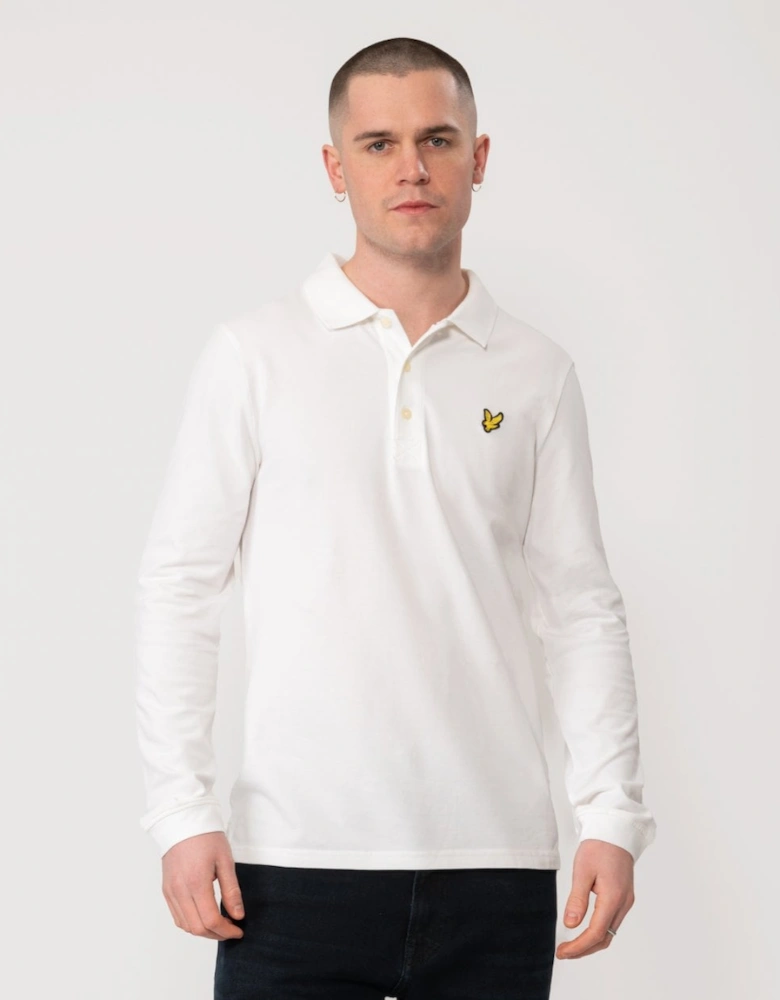 Lyle & Scott Mens Long Sleeve Polo Shirt