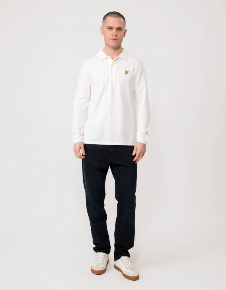 Lyle & Scott Mens Long Sleeve Polo Shirt