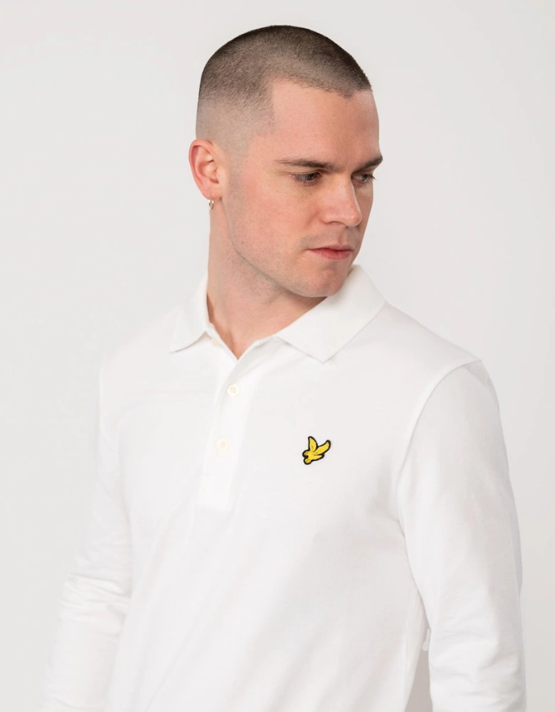 Lyle & Scott Mens Long Sleeve Polo Shirt