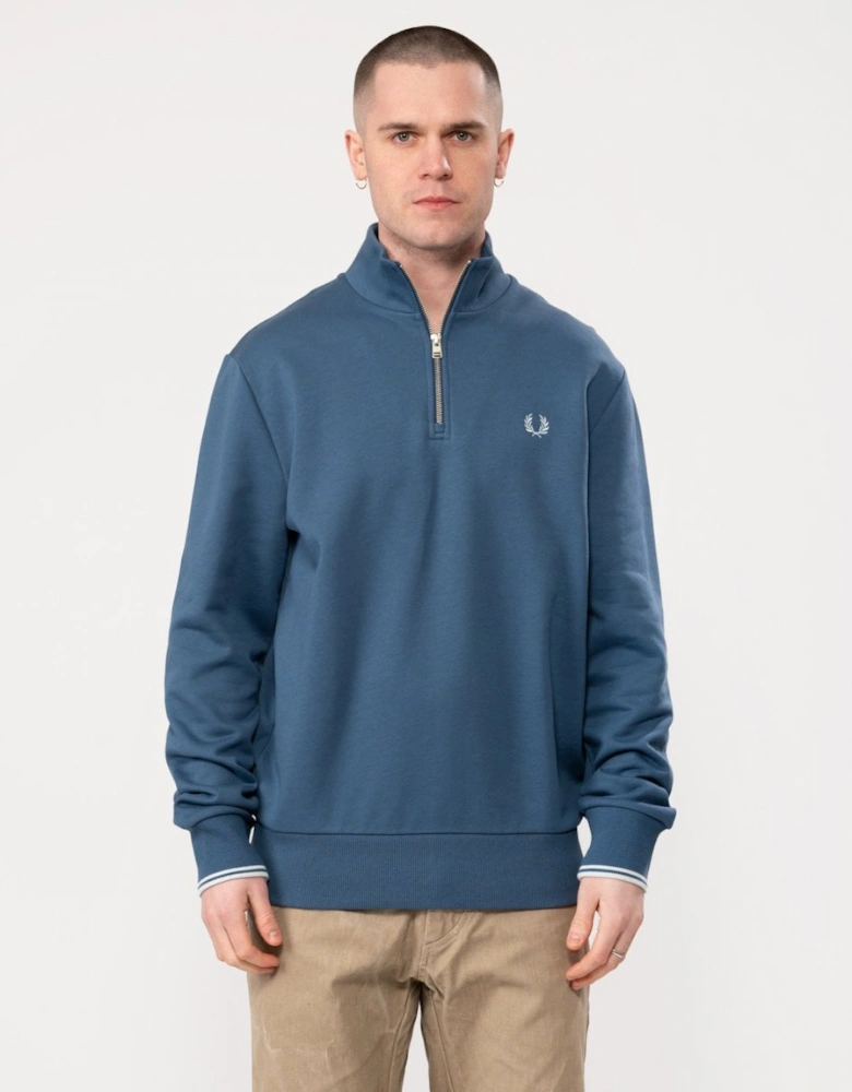 Mens Half Zip Sweatshirt