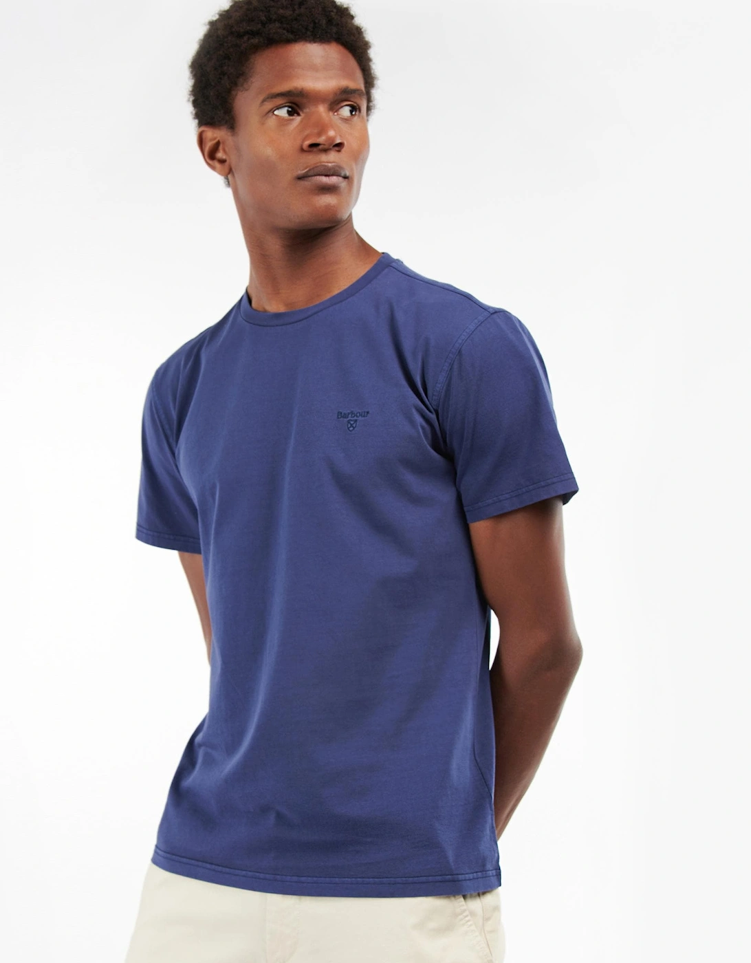 Garment Dyed Mens Tailored T-Shirt, 8 of 7