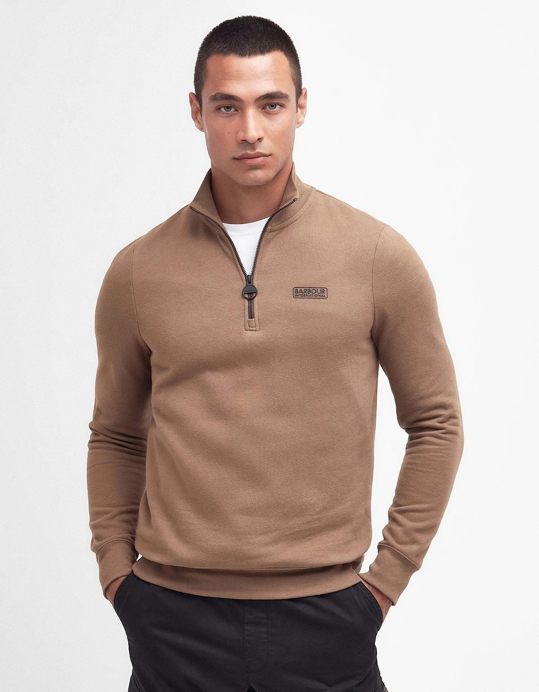 Essential Half-Zip Mens Sweatshirt, 8 of 7