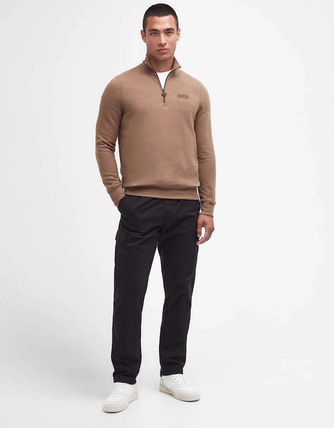 Essential Half-Zip Mens Sweatshirt