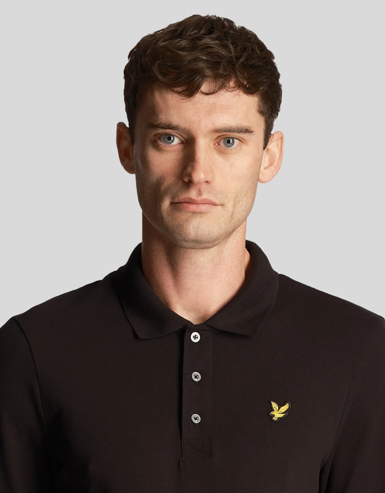 Long Sleeve Polo Shirt