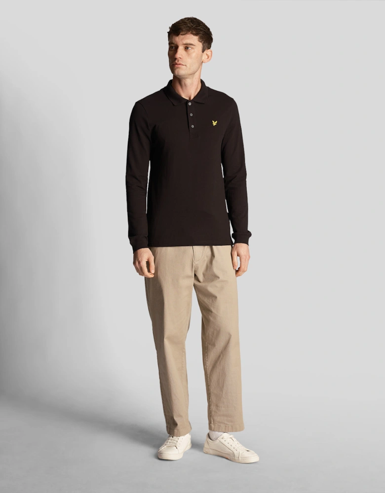 Long Sleeve Polo Shirt