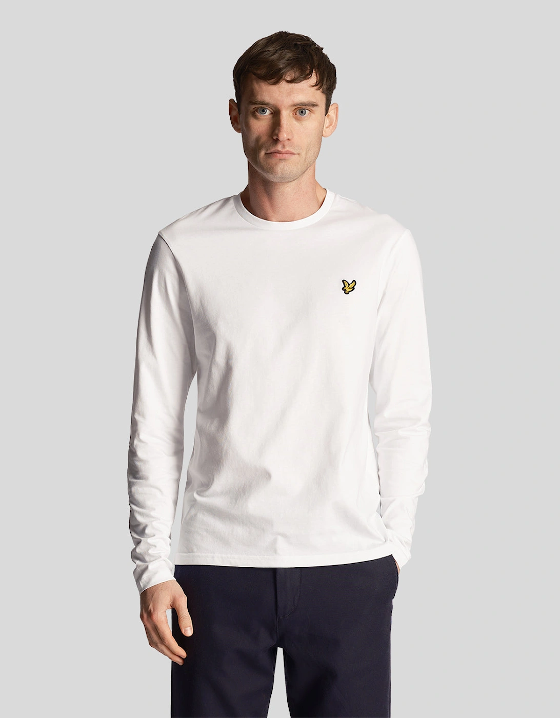 Essential Plain Long Sleeve T-Shirt, 6 of 5