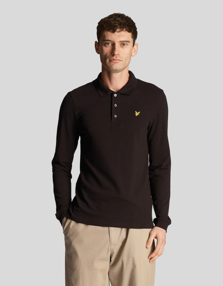 Long Sleeve Polo Shirt