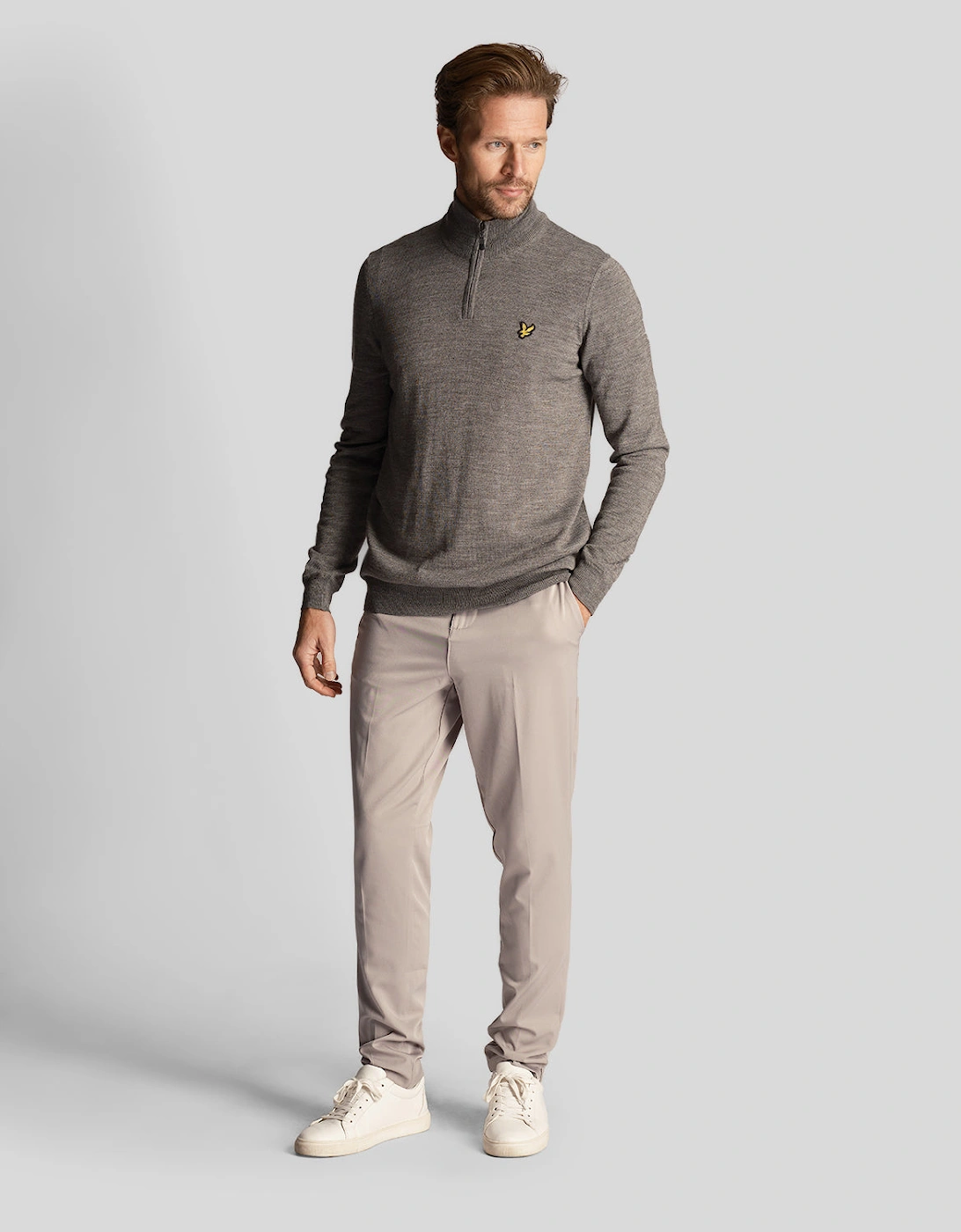 Core 1/4 Zip Merino Jumper