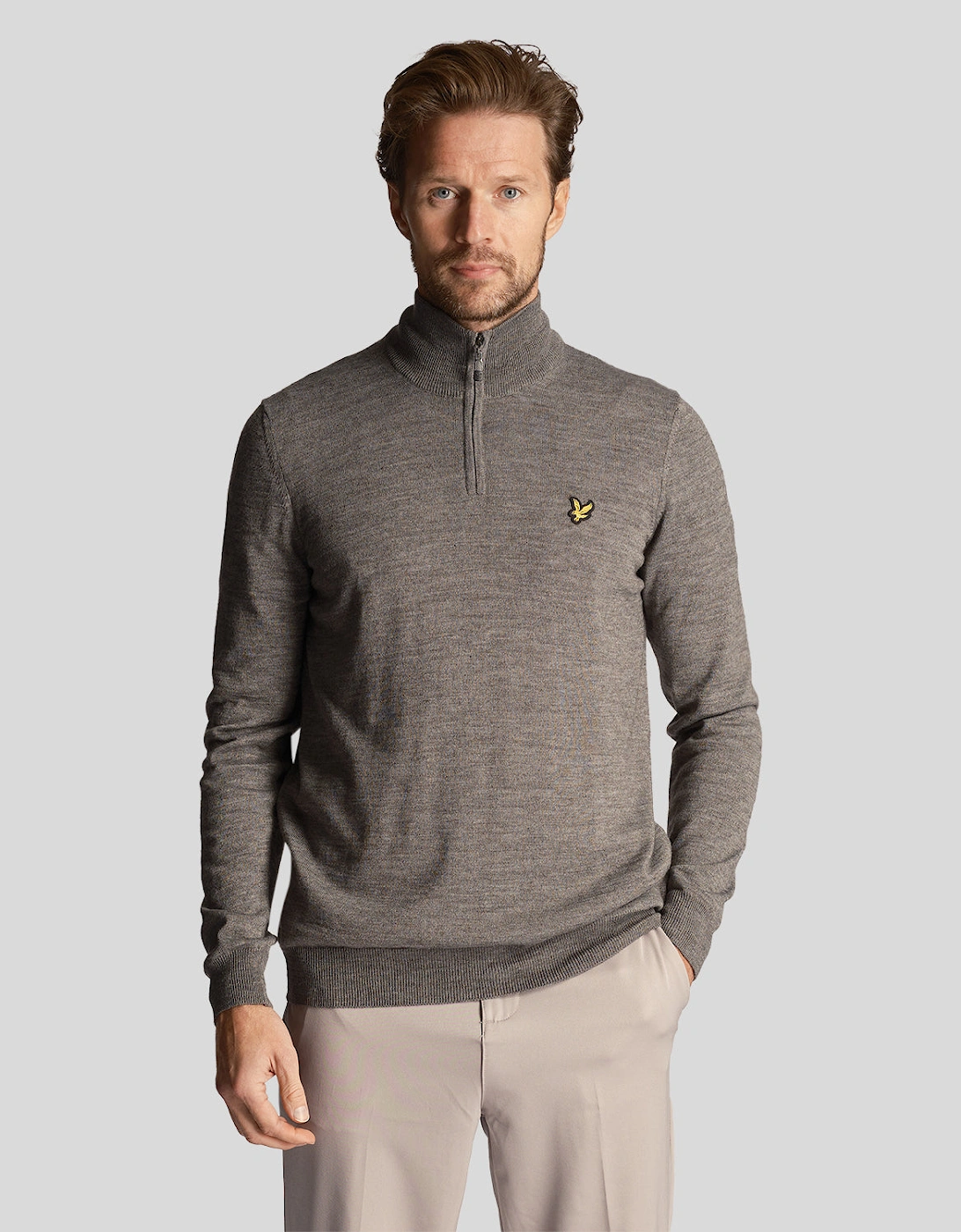 Core 1/4 Zip Merino Jumper, 6 of 5