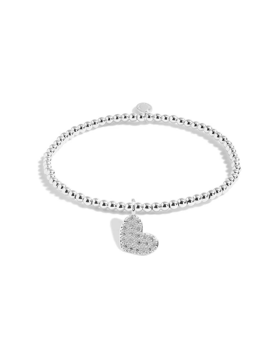 BRIDAL FROM THE HEART GIFT BOX , BRIDE , Silver , Bracelet , 17.5cm stretch, 2 of 1
