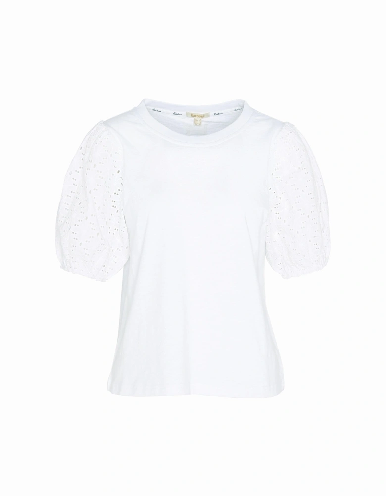 Longfield Womens Puff Sleeve Top