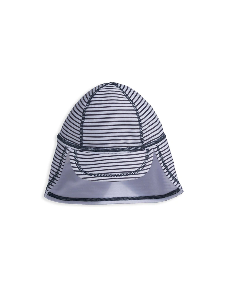 Baby Boys Stripe Swim Hat - Green