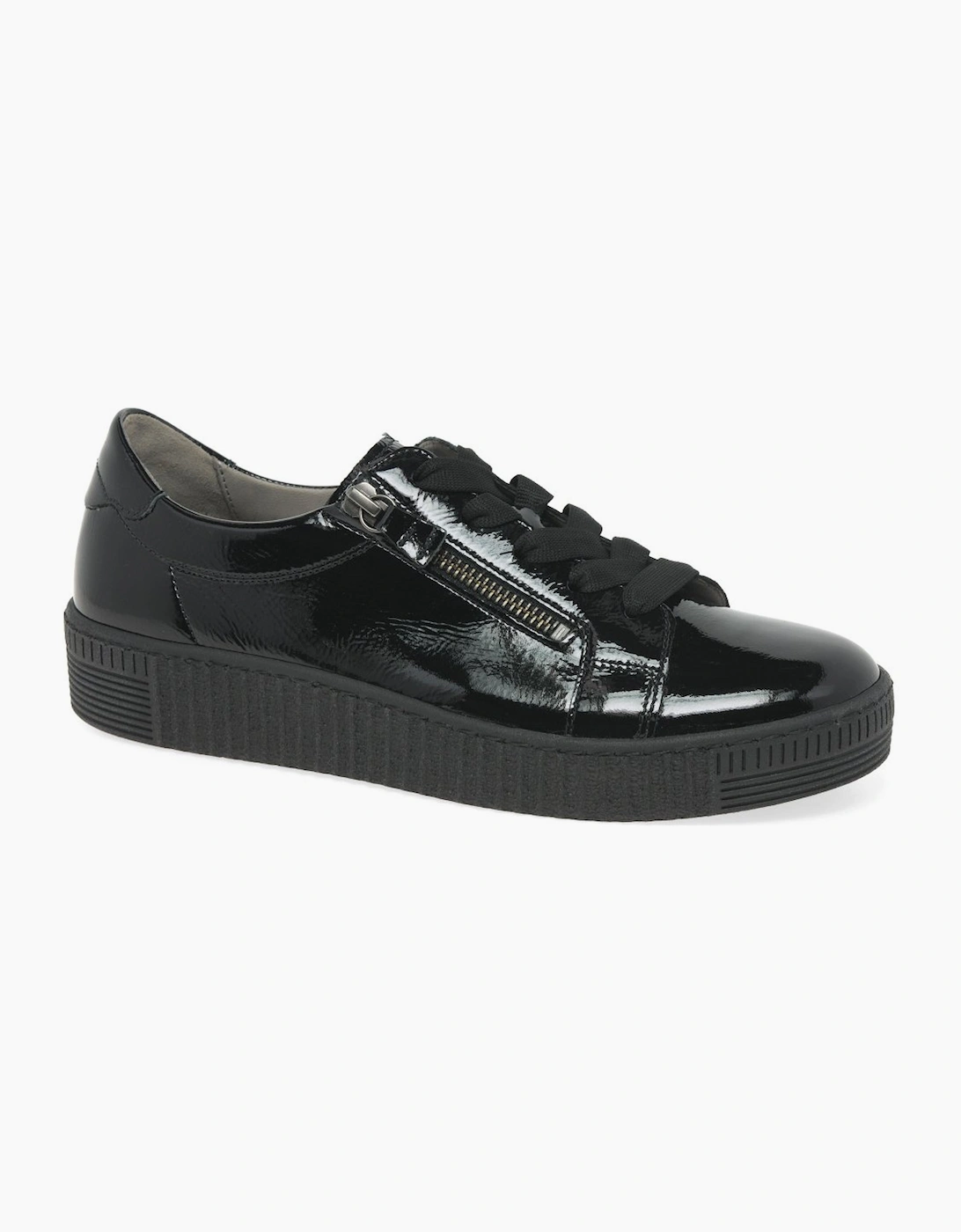 Gabor Women's Black Wisdom Casual Shoes  Size 4