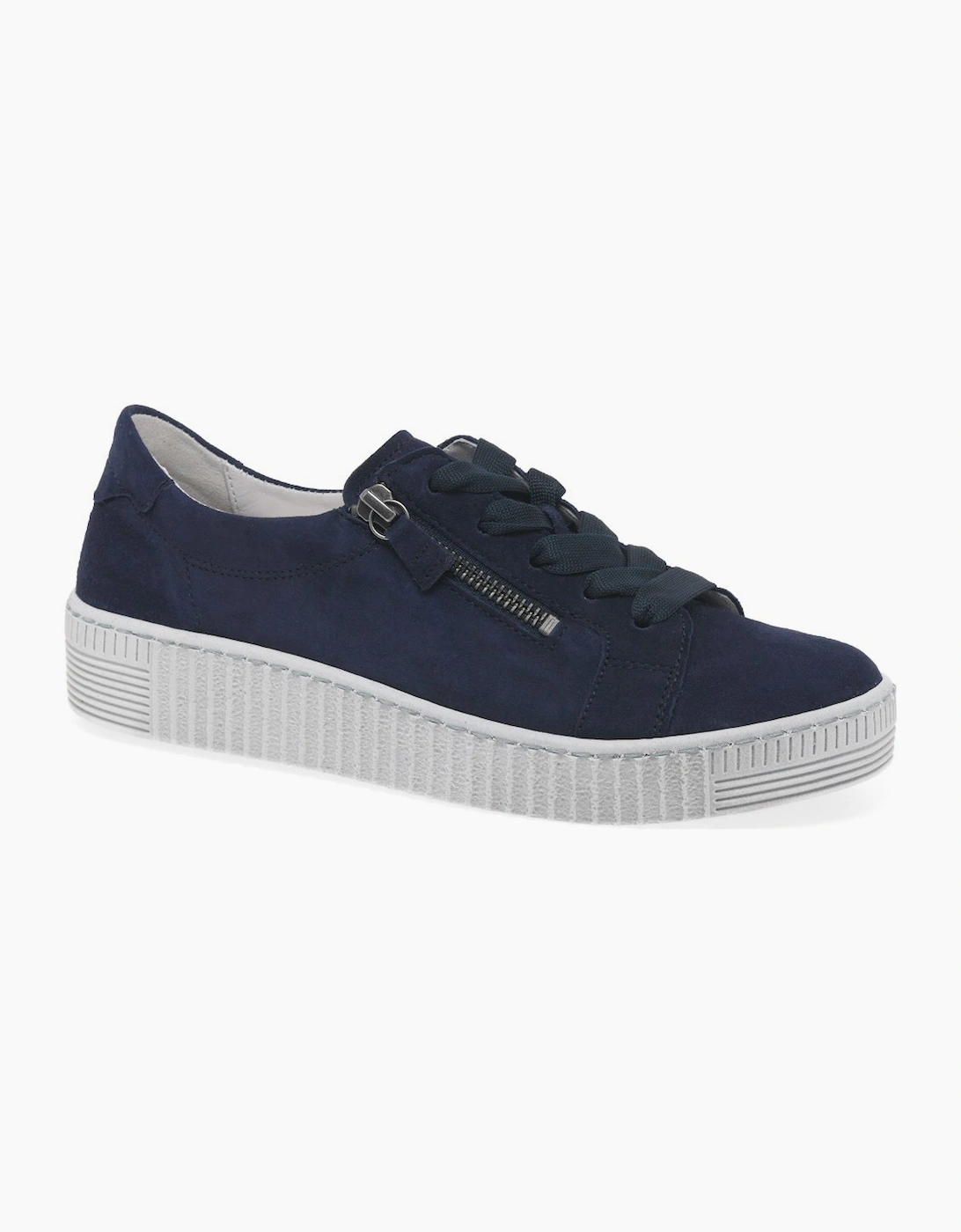 Gabor Women's Navy Wisdom Casual Shoes - Size: 3