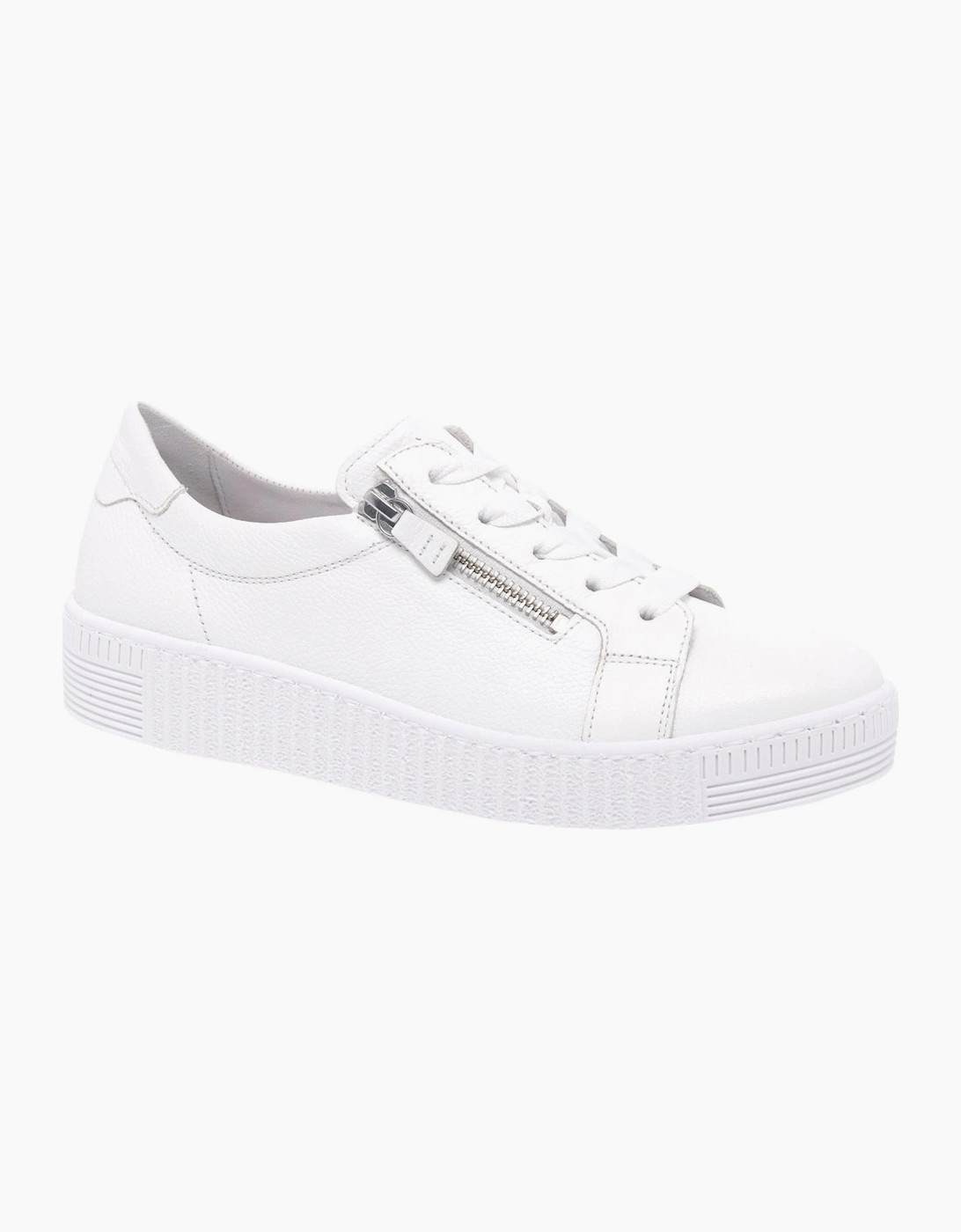 Gabor Women's White Wisdom Casual Shoes - Size: 4