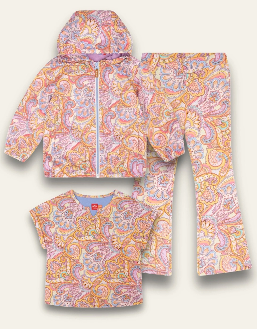 Lilac Paisley ‘Cooky’ Summer Jacket