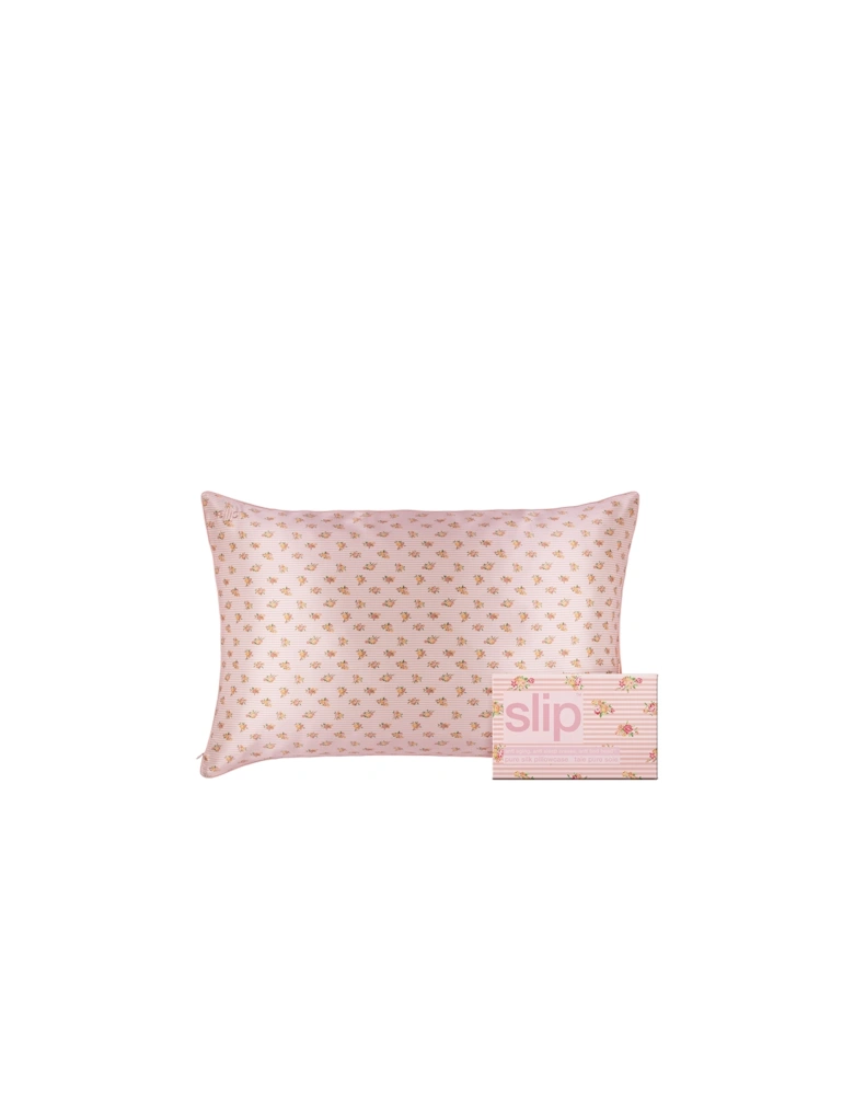 Pure Silk Queen Pillowcase - Petal