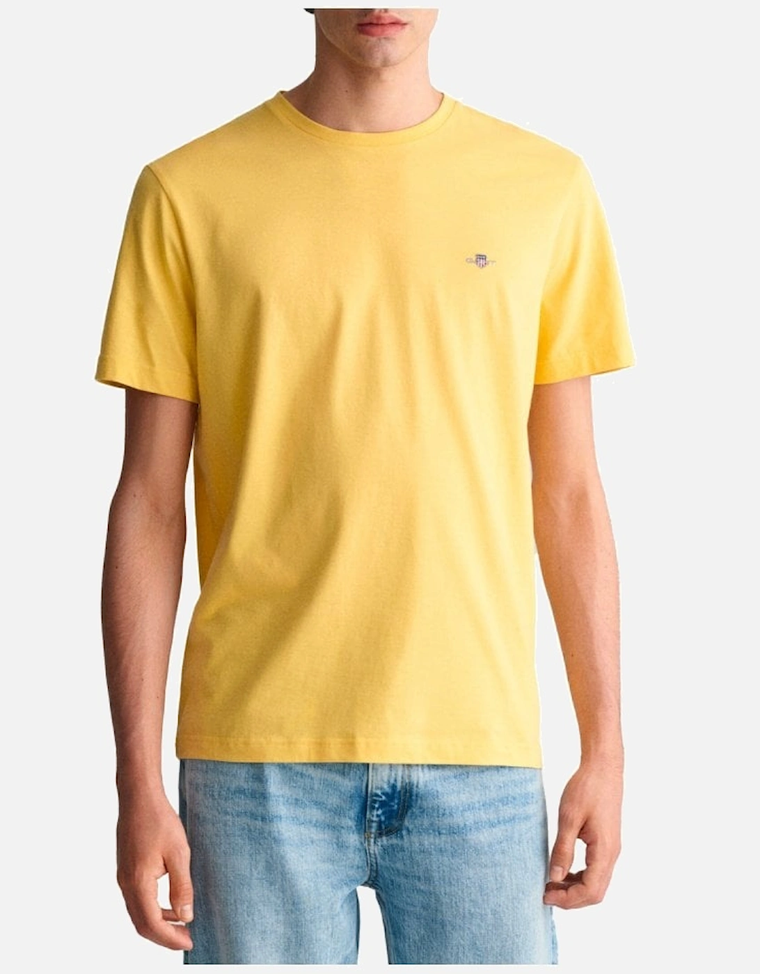 Regular Shield Short Sleeve T Shirt Dusty Yellow, 5 of 4