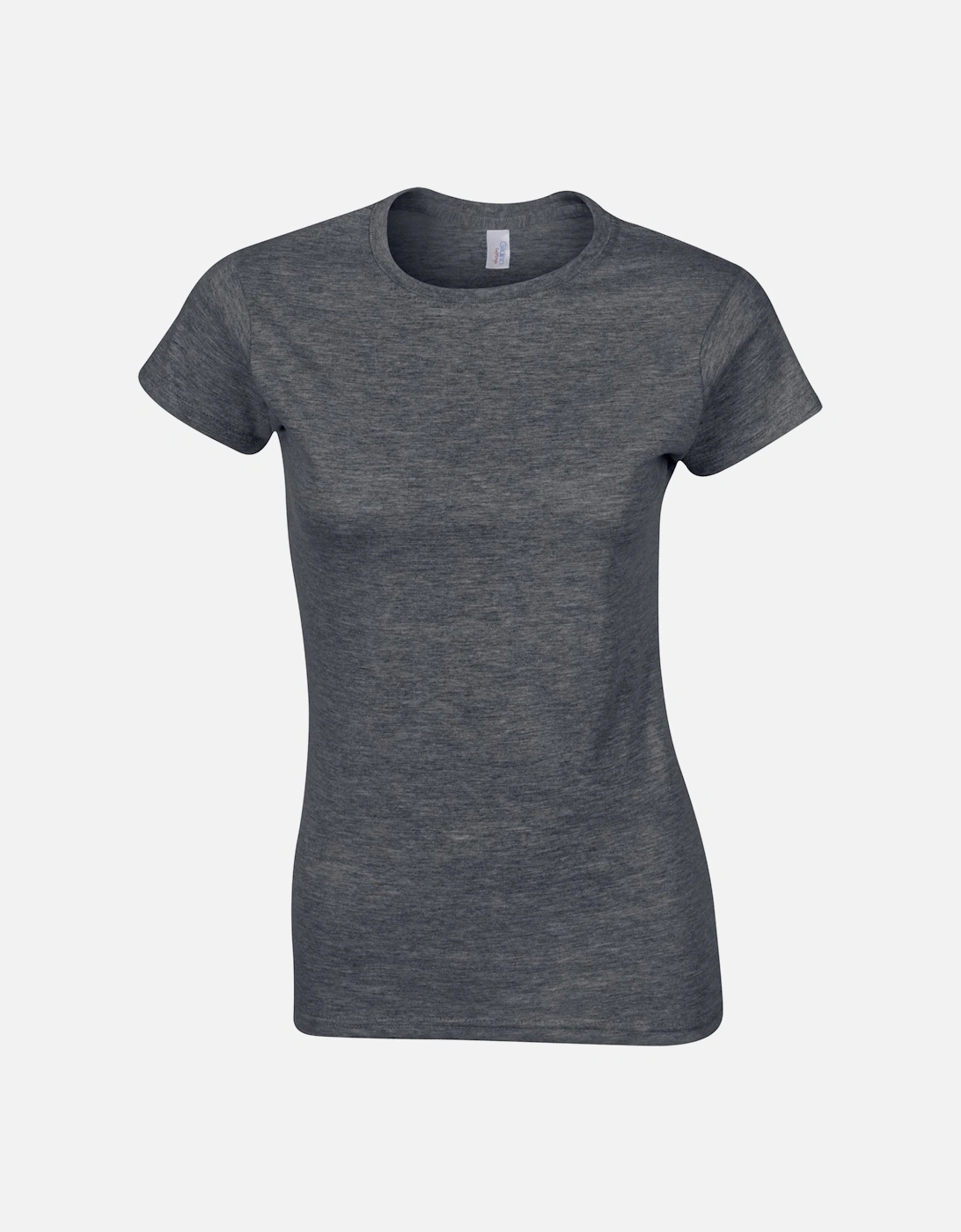 Womens/Ladies Softstyle Heather Ringspun Cotton Fitted T-Shirt, 4 of 3