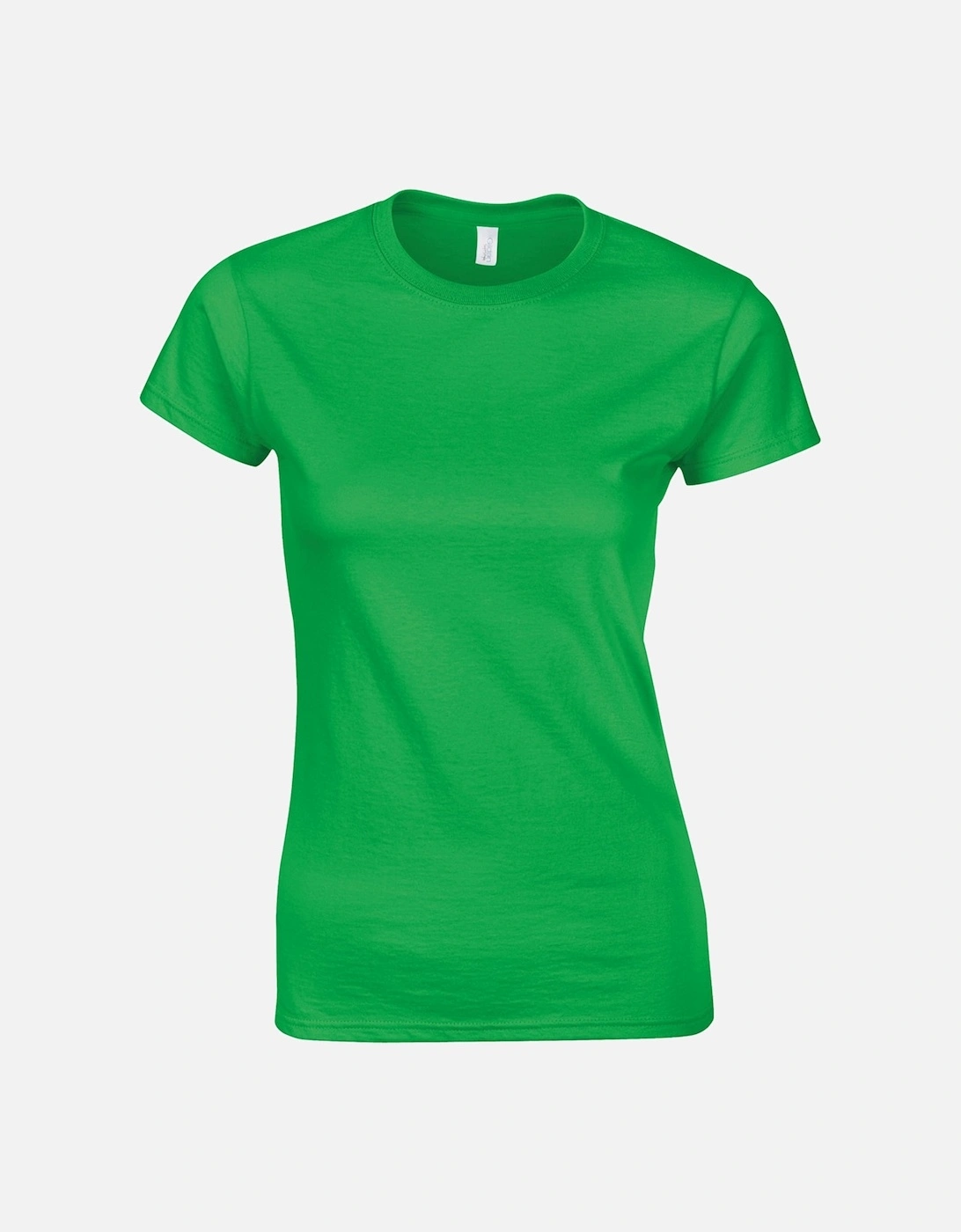 Womens/Ladies Softstyle Plain Ringspun Cotton Fitted T-Shirt, 4 of 3