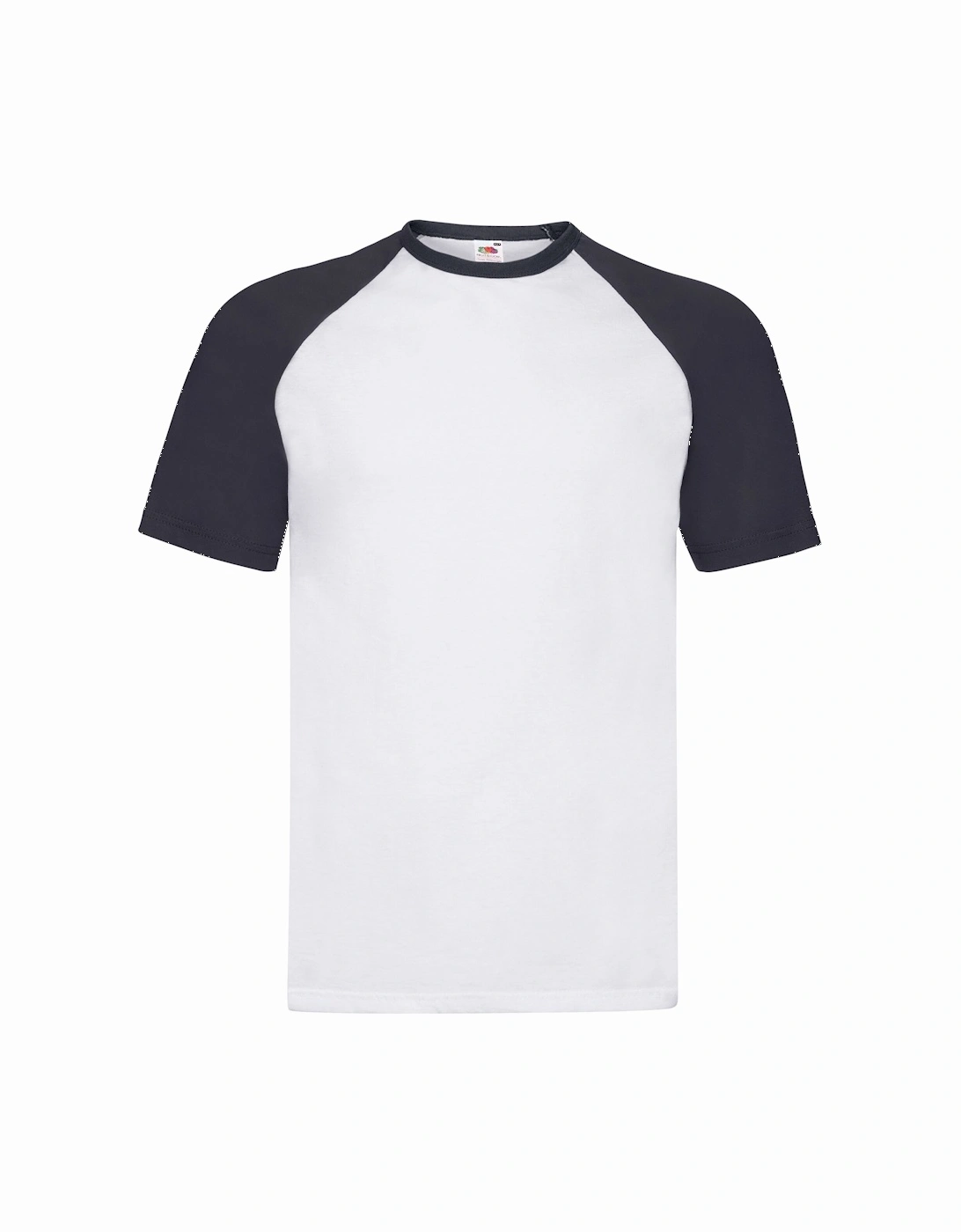 Unisex Adult Contrast Baseball T-Shirt, 4 of 3