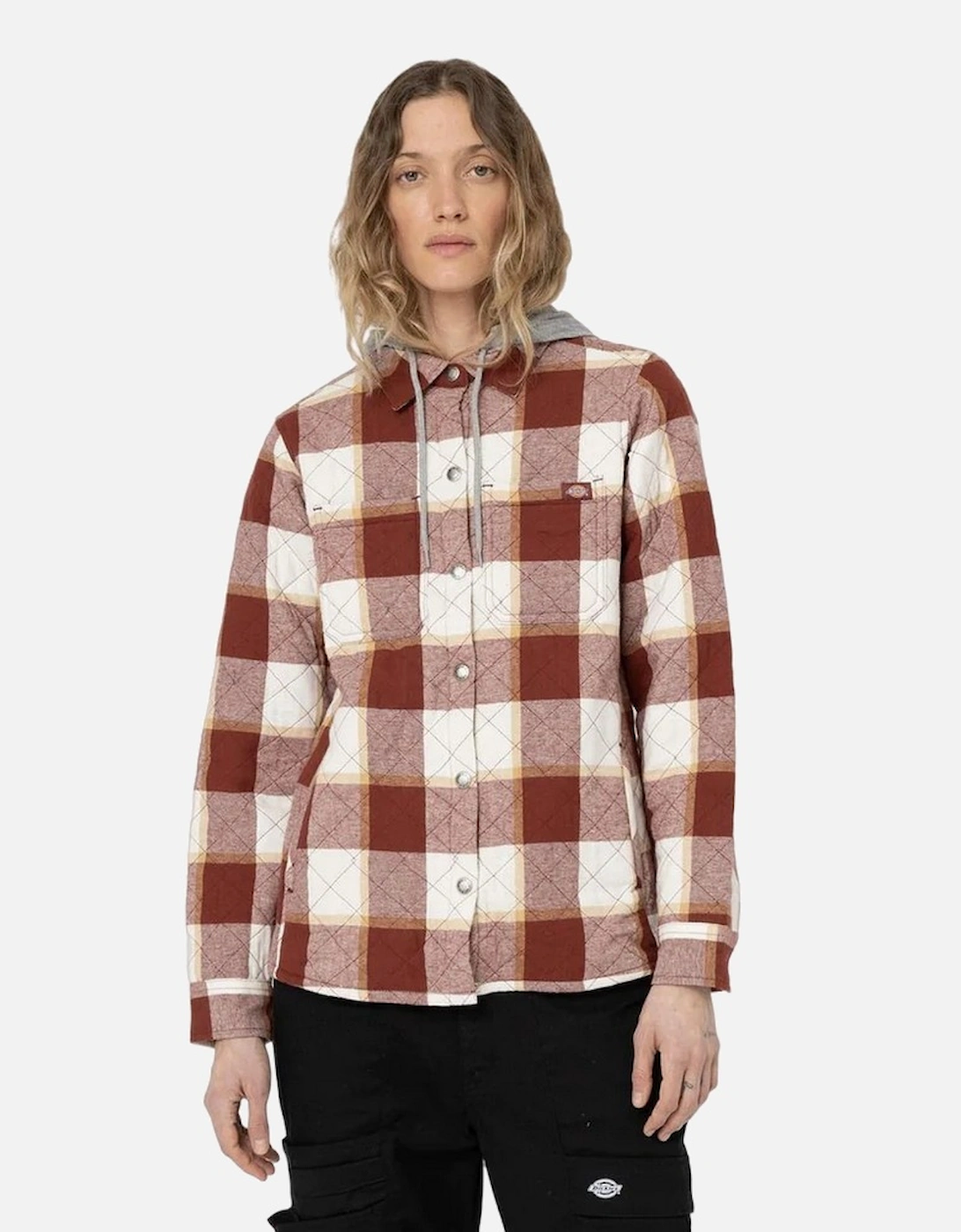 Womens/Ladies Flannel Shirt Jacket