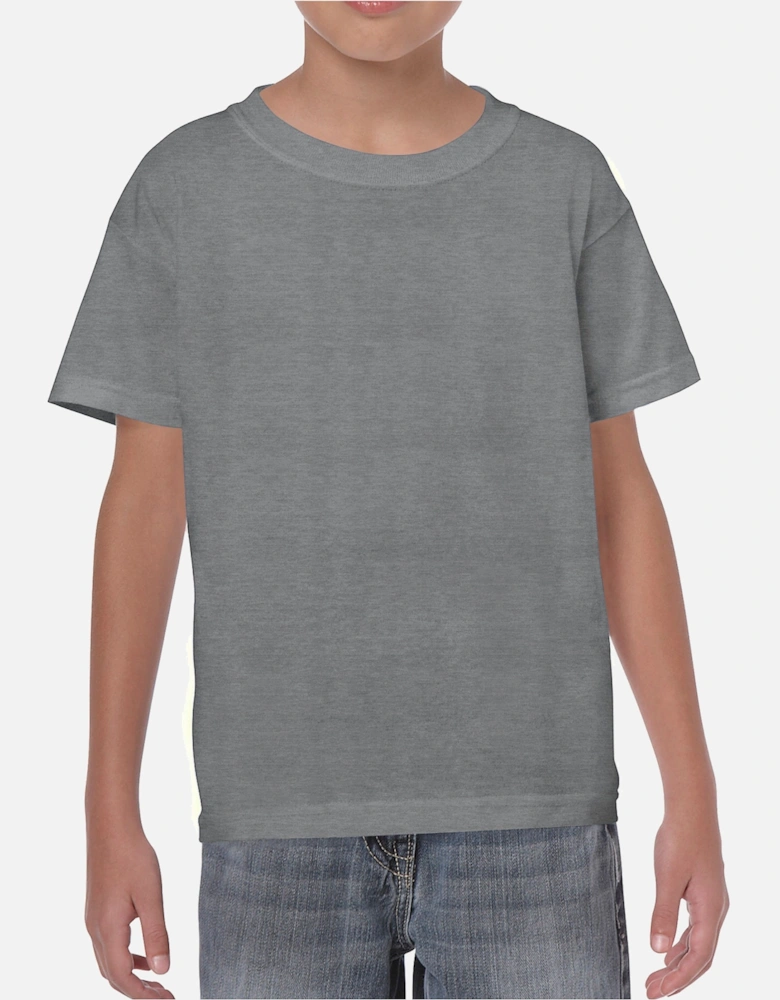 Childrens/Kids Heavy Cotton Heather T-Shirt