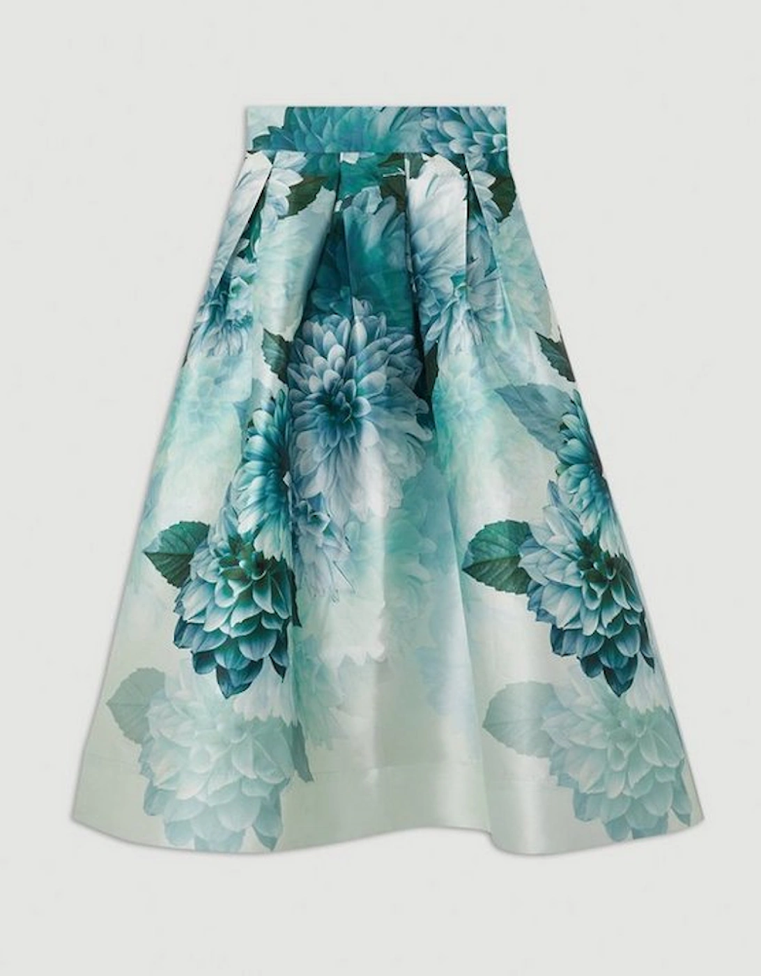 Garden Floral Prom Maxi Skirt