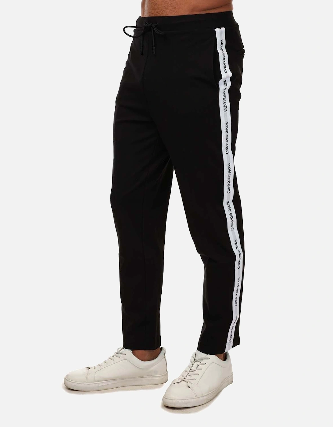 Mens Contrast Tape Milano Pants, 4 of 3
