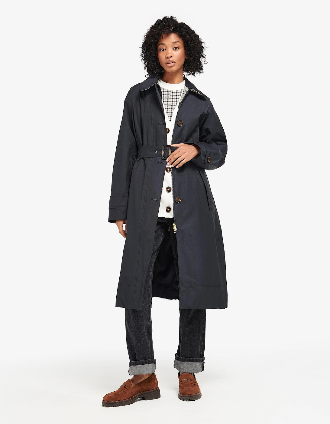 Somerland Womens Trenchcoat