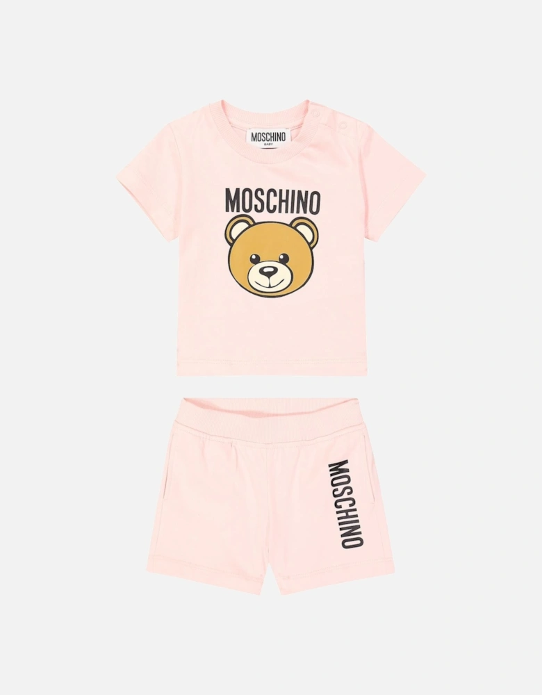 Baby/Toddler Pink Shorts set
