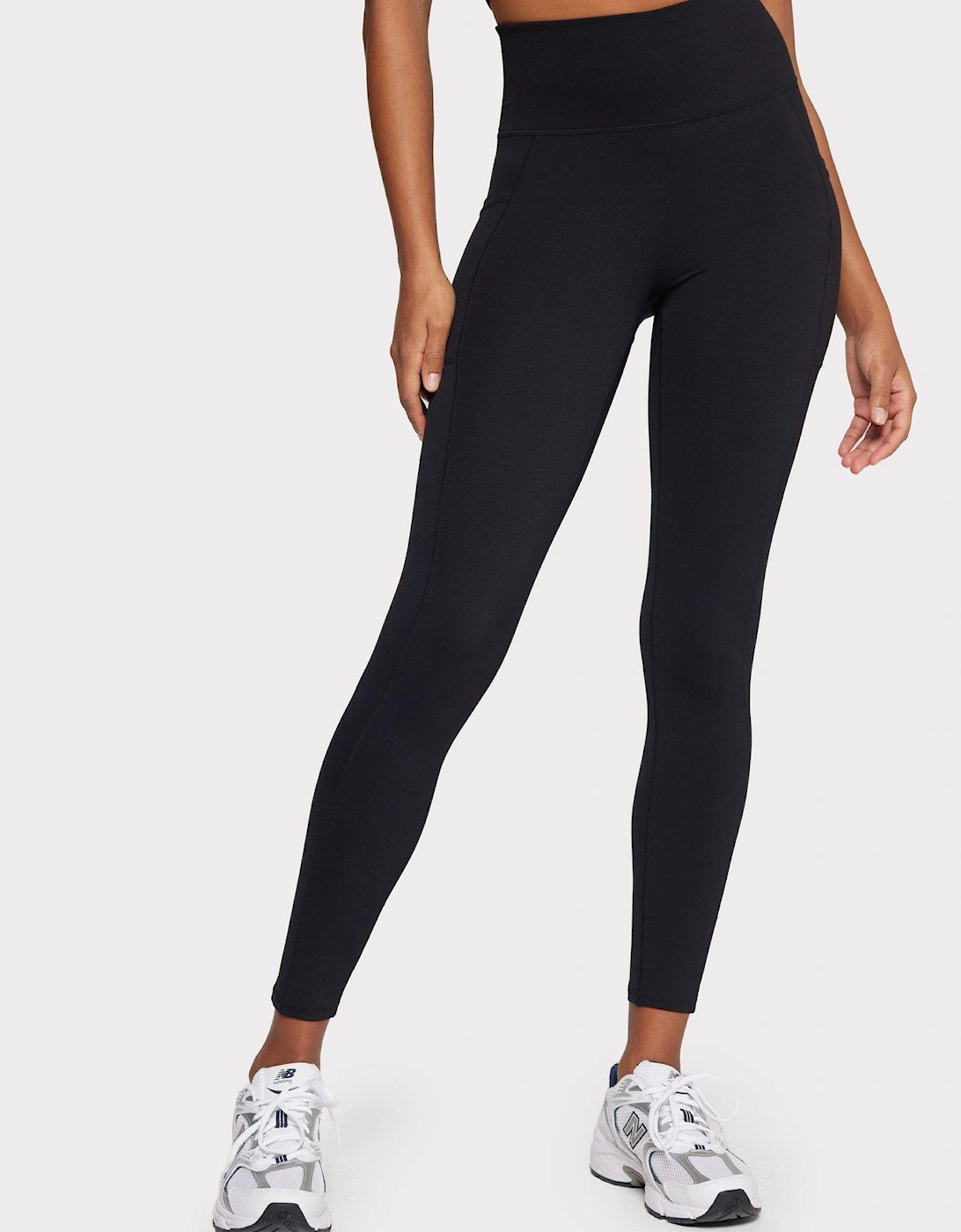 High Waist Leggings - Black, 2 of 1