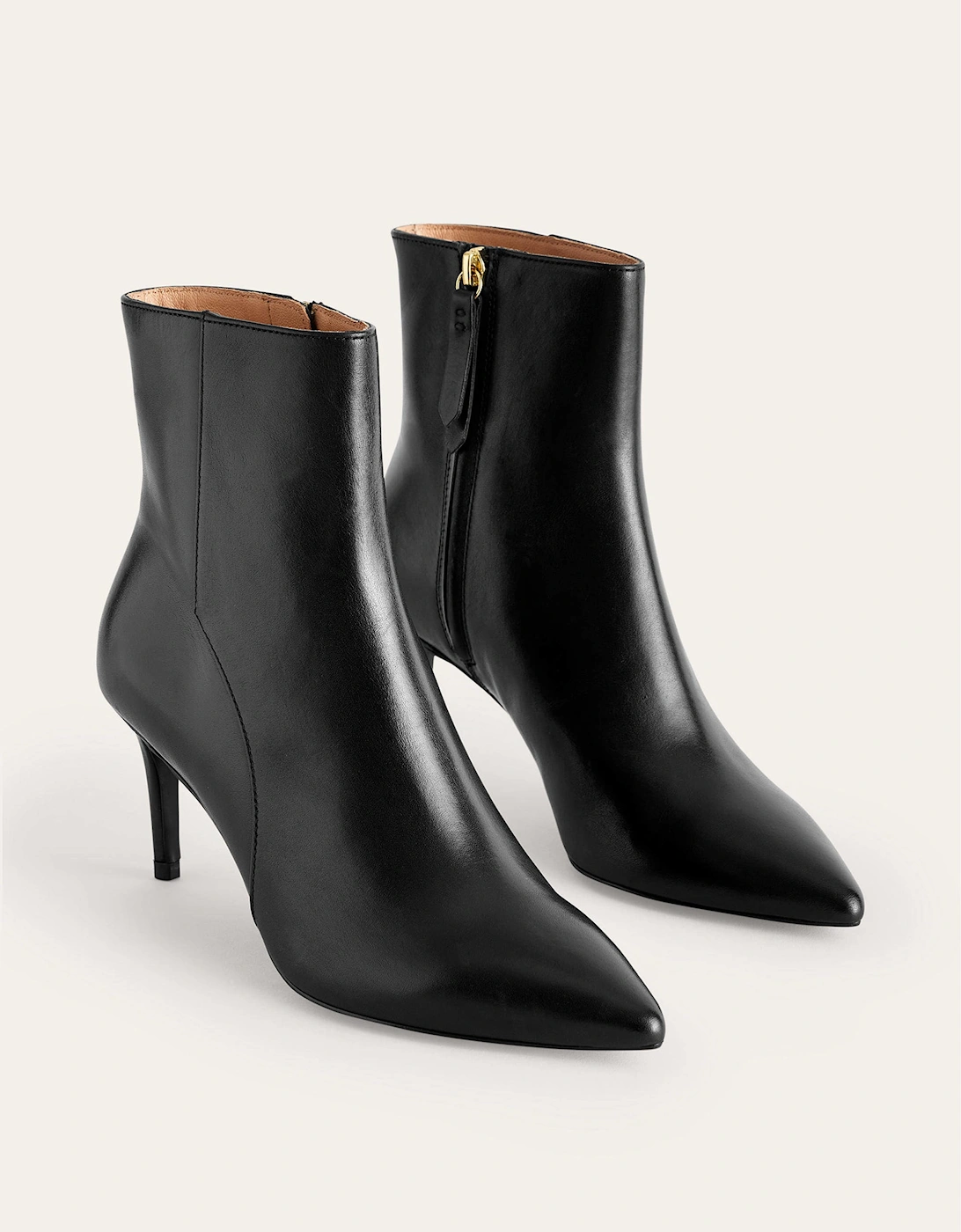 Pointed-Toe Ankle Boots