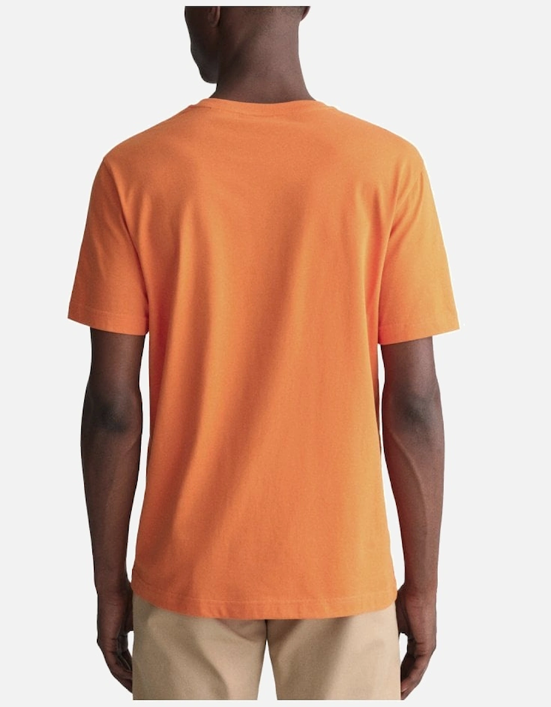 Regular Shield Short Sleeve T Shirt Burnt Orange