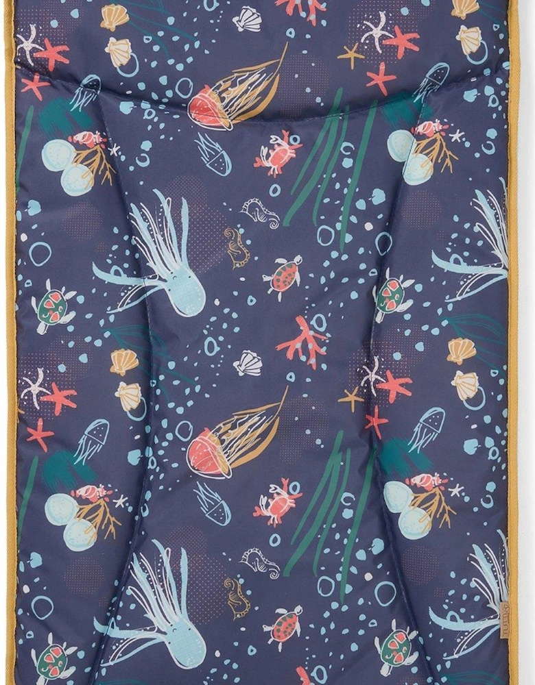 Baby Changing Mat - Our Planet Ocean Blue