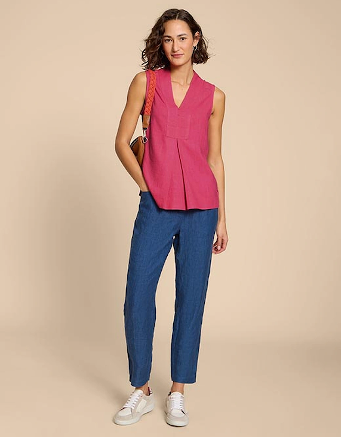 Women's Celia Jersey Mix Shirt Mid Pink