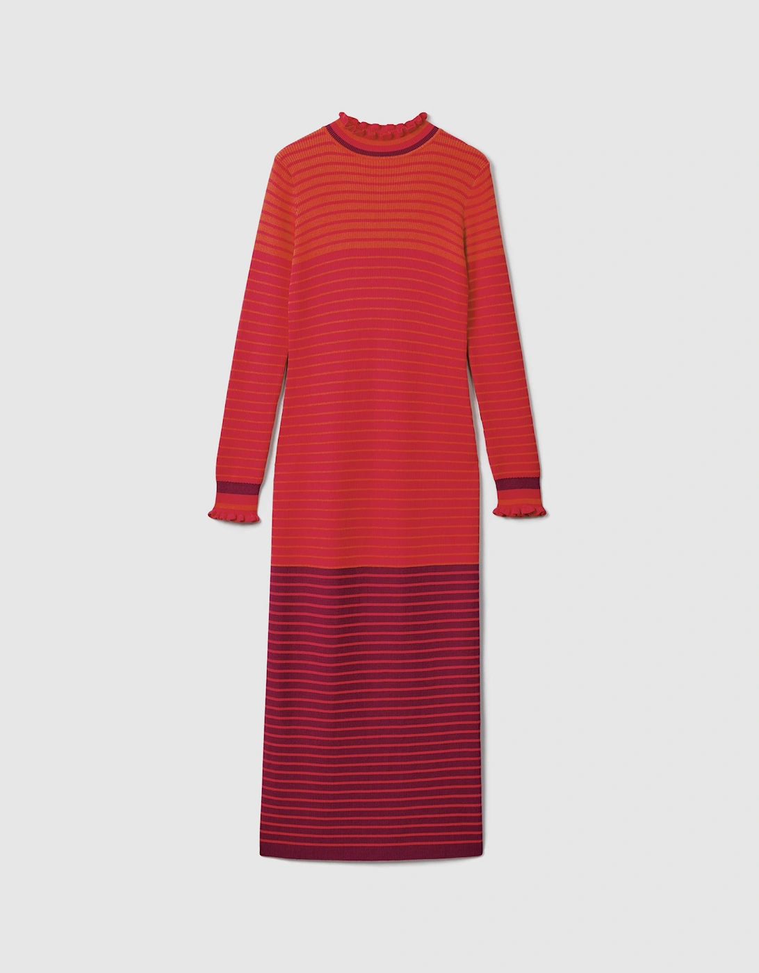 Florere Knitted Striped Midi Dress, 2 of 1