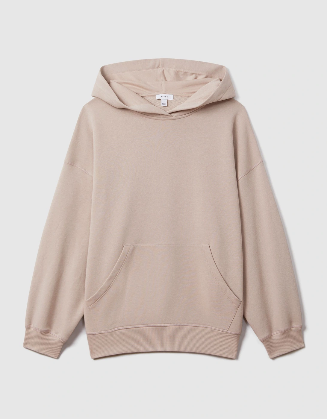 Cotton Blend Crew Neck Hoodie, 2 of 1