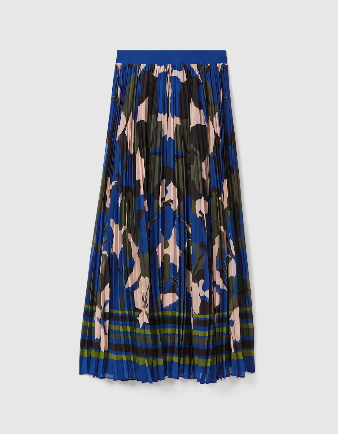 Florere Printed Pleated Maxi Skirt, 2 of 1