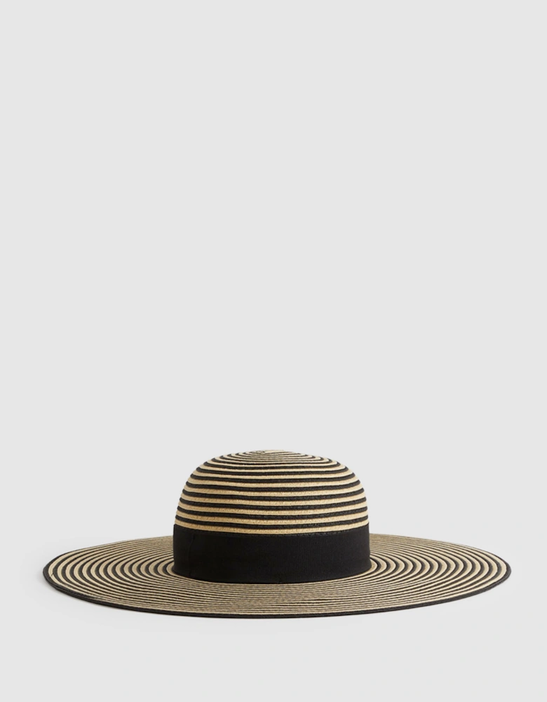 Paper Straw Wide Brim Hat