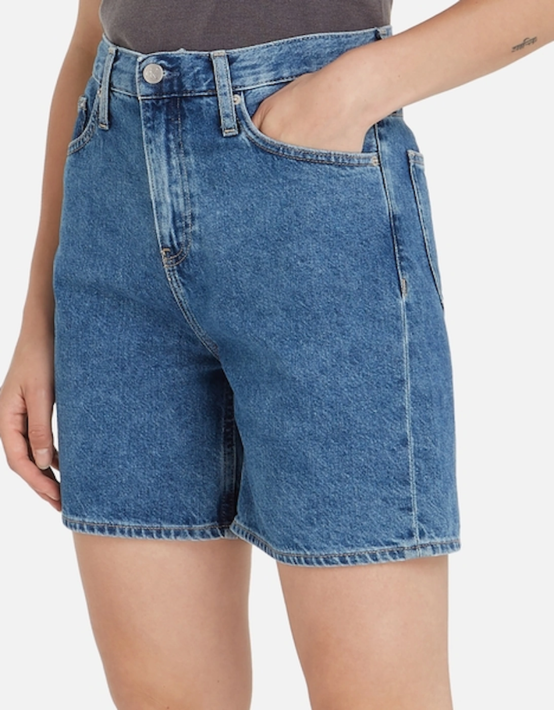 Jeans Denim Mom Shorts, 2 of 1