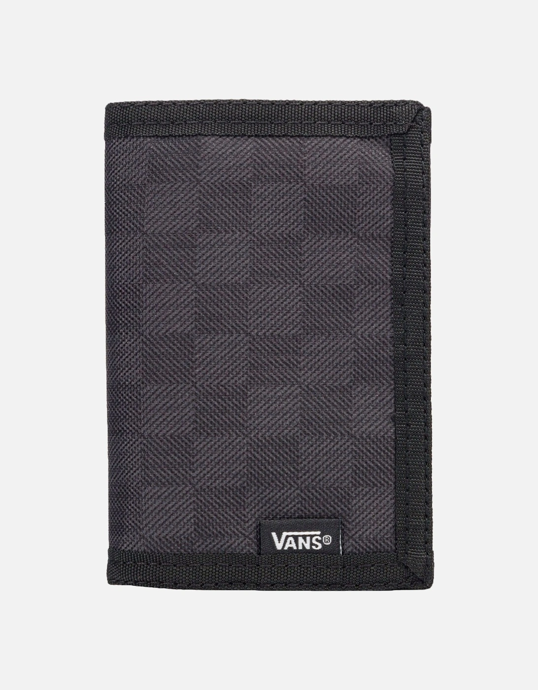 Mens Slipped Tri-Fold Wallet - Black/Charcoal, 3 of 2