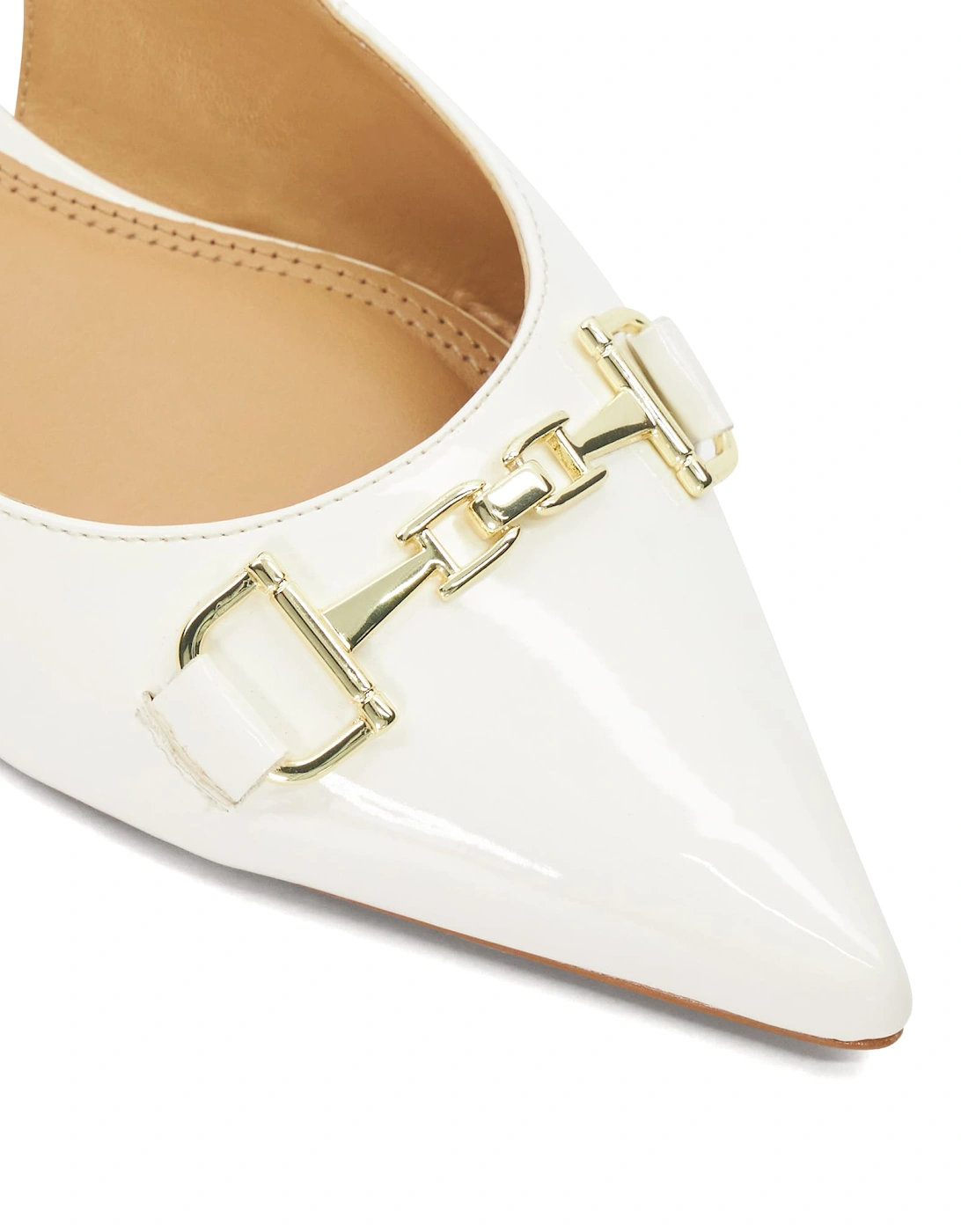 Ladies Hopeful - Branded-Snaffle-Trim Ballet Shoes