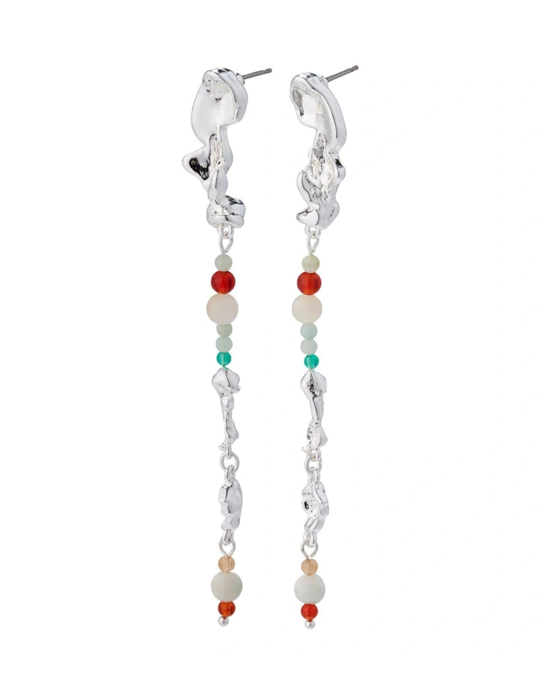 NIYA earrings multi-coloured/silver-plated