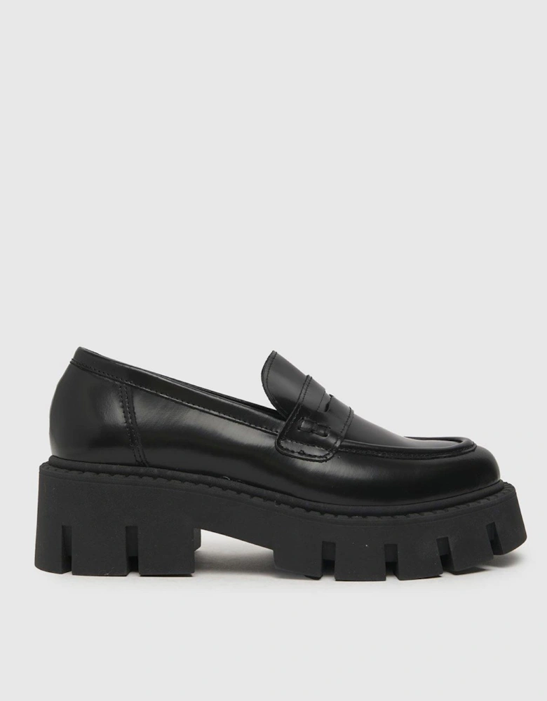 Lauren Patent Leather Snaffle Loafer - Black