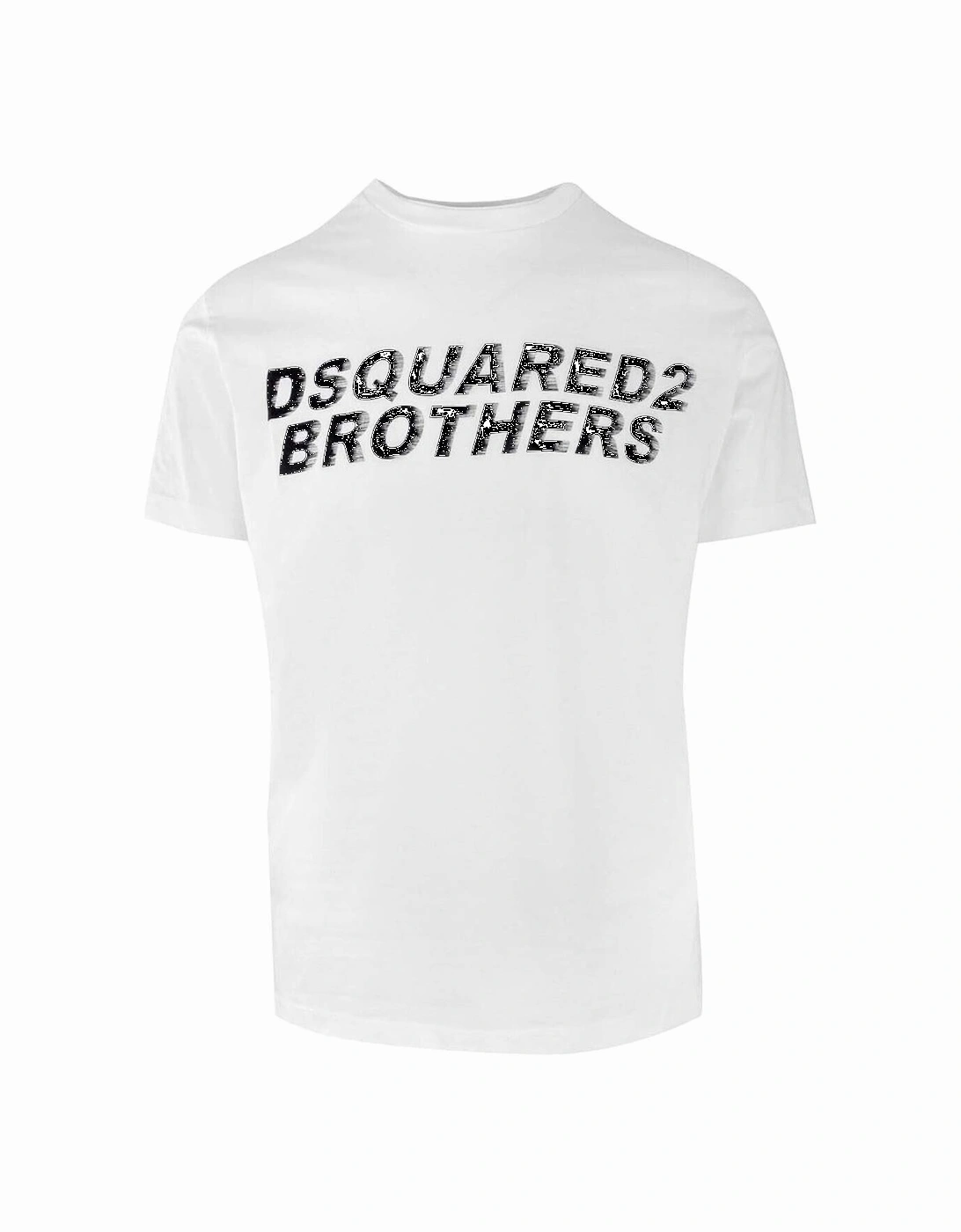 Brothers Fading Logo White T-Shirt, 3 of 2