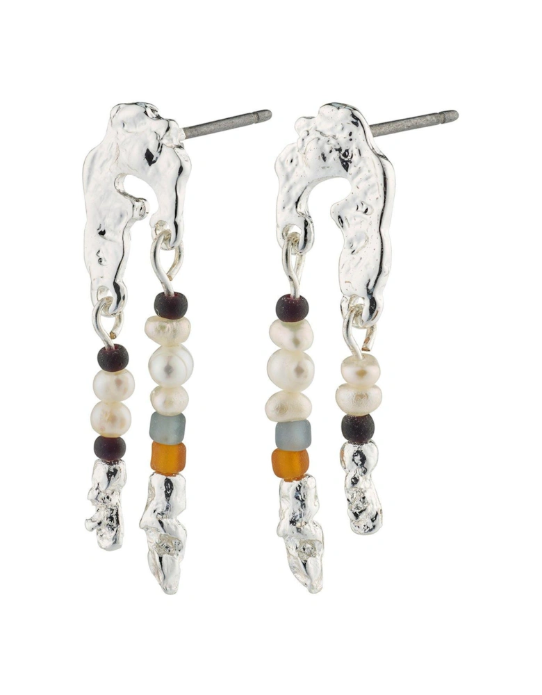 NIYA earrings multi-coloured/silver-plated